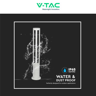 VT-820 Lampada LED Giardino 10W COB CREE Bianca IP65 V-Tac