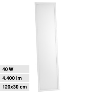 VT-12030 Pannello LED Rettangolare 120x30 40W SMD Driver V-Tac