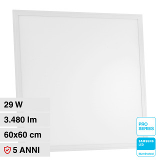 VT-629-1 Pannello LED Quadrato 29W SMD Samsung V-Tac Pro