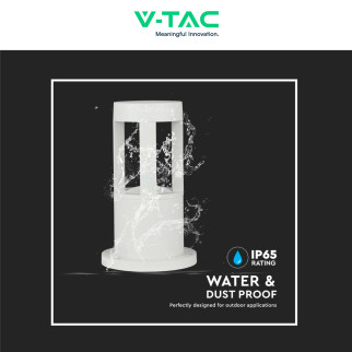 VT-830 Lampada LED Giardino 10W COB CREE Bianca IP65 V-Tac