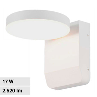 VT-11020 Lampada LED da Muro 17W SMD IP65 Bianca V-Tac