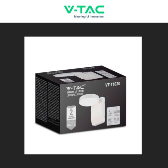 VT-11020 Lampada LED da Muro 17W SMD IP65 Bianca V-Tac
