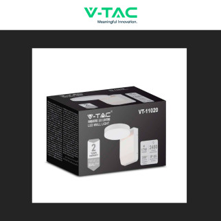 VT-11020 Lampada LED da Muro 17W SMD IP65 Bianca V-Tac
