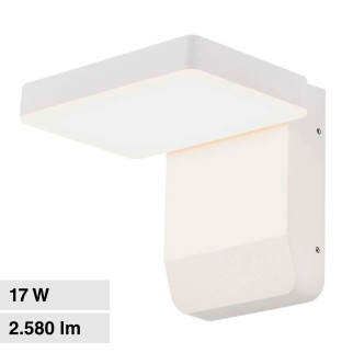 VT-11020 Lampada LED da Muro Bianca 17W SMD IP65 V-Tac