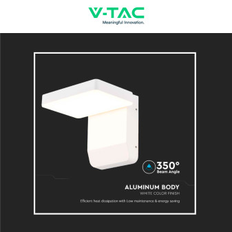 VT-11020 Lampada LED da Muro Bianca 17W SMD IP65 V-Tac