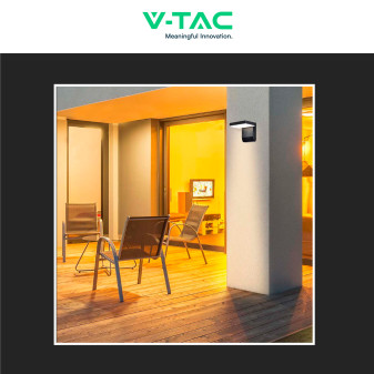 VT-11020 Lampada LED da Muro 17W SMD IP65 Nero V-Tac