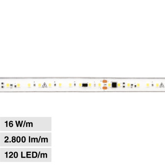 Striscia LED 320W Flessibile SMD 220V CRI90 IP65 20m LEDCO