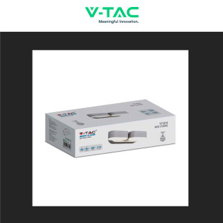 VT-814 Lampada LED da Muro 10W SMD IP65 Colore Bianco V-Tac