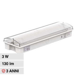 VT-996 Lampada di Emergenza Exit LED 3W SMD V-Tac