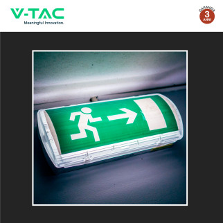 VT-996 Lampada di Emergenza Exit LED 3W SMD V-Tac