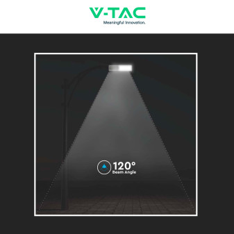 VT-20201ST Lampada Stradale 33W Pannello Solare IP65 V-Tac