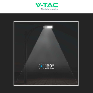 VT-20201ST Lampada Stradale 33W Pannello Solare IP65 V-Tac