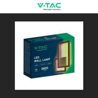 VT-11120 Lampada LED da Muro 20W CRI≥90 Colore Corten V-Tac