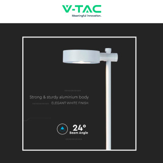 VT-11107 Lampada LED Giardino 6W IP65 Colore Bianco V-Tac