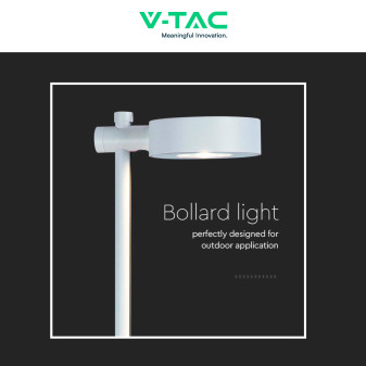 VT-11107 Lampada LED Giardino 6W IP65 Colore Bianco V-Tac