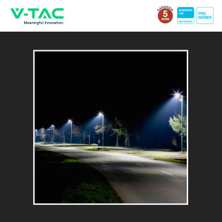 VT-100ST Lampada Stradale LED 100W Chip Samsung V-Tac Pro