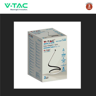 VT-7312 Lampada LED da Tavolo 20W Colore Nero V-Tac