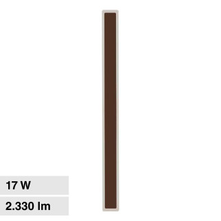 VT-11117 Lampada LED da Muro 17W IP65 CRI≥90 Corten V-Tac