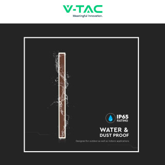 VT-11117 Lampada LED da Muro 17W IP65 CRI≥90 Corten V-Tac