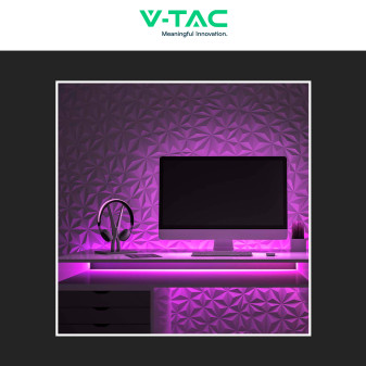VT-551 Neon Flex LED 120W Colorato 240 LED/m 10m V-Tac