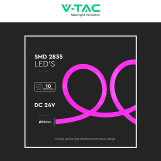 VT-551 Neon Flex LED 120W Colorato 240 LED/m 10m V-Tac