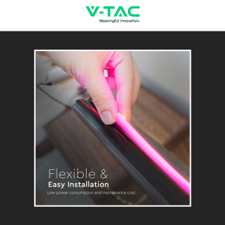 VT-551 Neon Flex LED 120W Colorato 240 LED/m 10m V-Tac