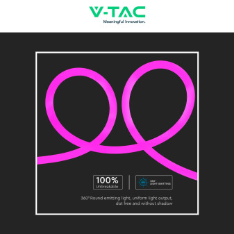 VT-551 Neon Flex LED 120W Colorato 240 LED/m 10m V-Tac