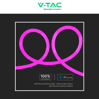 VT-551 Neon Flex LED 120W Colorato 240 LED/m 10m V-Tac