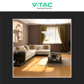 VT-101-2D Lampadario LED a Sospensione 113W SMD Bianco V-Tac