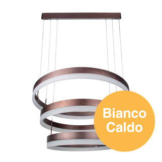 VT-82-3D Lampadario LED a Sospensione 86W SMD Caffè V-Tac