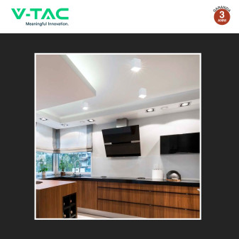 VT-979 Portafaretto in Alluminio per Lampadine GU10 V-Tac