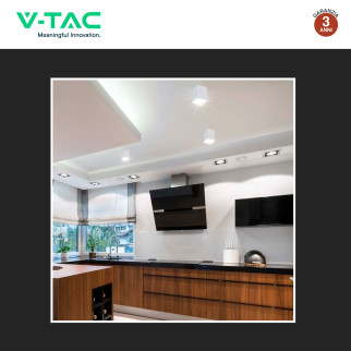 VT-979 Portafaretto in Alluminio per Lampadine GU10 V-Tac