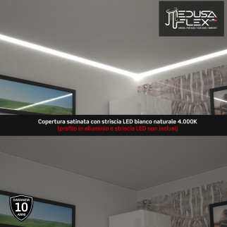 Medusaflex Andromeda Copertura Satinata per Profilo in Alluminio