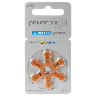 Powerone Misura 312 - Batterie per Apparecchi Acustici
