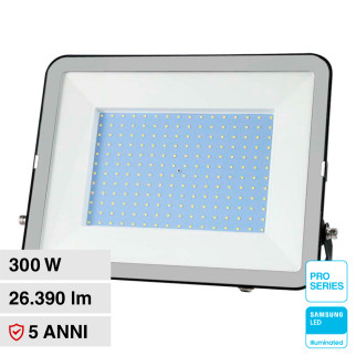 V-Tac Pro VT-44300 Faro LED 300W SMD IP65 Nero