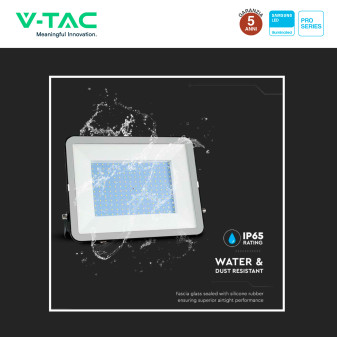 V-Tac Pro VT-44300 Faro LED 300W SMD IP65 Nero