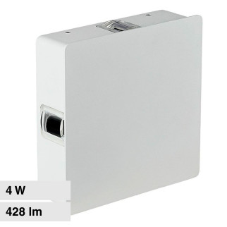 VT-704 Lampada LED da Muro 4W Bianca con 4 LED SMD IP65 V-Tac