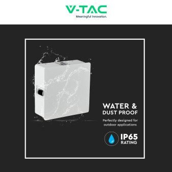 VT-704 Lampada LED da Muro 4W Bianca con 4 LED SMD IP65 V-Tac