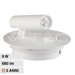 VT-2963 Lampada LED da Parete Doppia Sorgente 3W+6W V-Tac