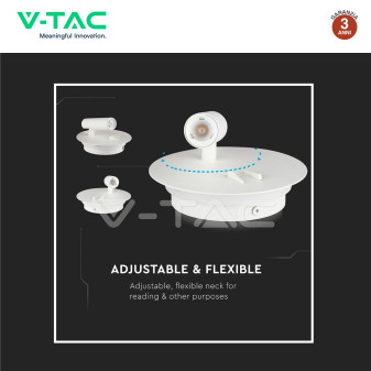 VT-2963 Lampada LED da Parete Doppia Sorgente 3W+6W V-Tac