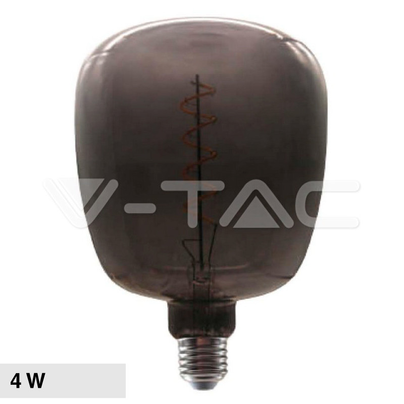 VT-2264 Lampadina LED E27 4W Forma Vaso Filament Vetro V-Tac