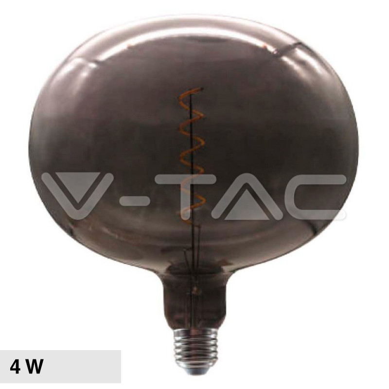VT-2265 Lampadina LED E27 4W Ciottolo Filament Vetro V-Tac