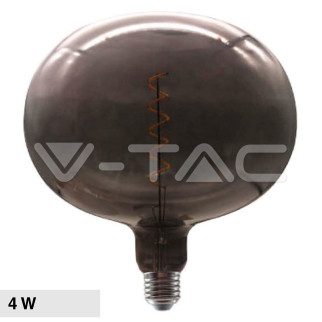 VT-2265 Lampadina LED E27 4W Ciottolo Filament Vetro V-Tac