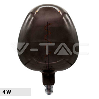 VT-2263 Lampadina LED E27 4W Mela Filament Vetro Oscurato V-Tac