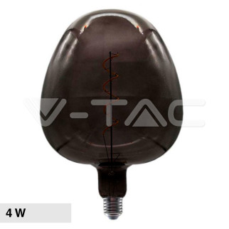 VT-2263 Lampadina LED E27 4W Mela Filament Vetro Oscurato V-Tac