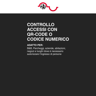 SmartQI Dispositivo per Controllo Accessi con QR Code FAI