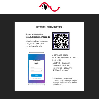SmartQI Dispositivo per Controllo Accessi con QR Code FAI