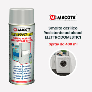 Acquista Macota Spray Elettrodomestici Smalto Acrilico Colore Bianco