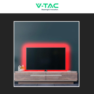 VT-5050 Striscia LED Flessibile Smart RGB con Telecomando 65W V-Tac