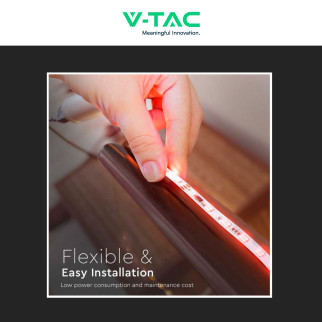 VT-5050 Striscia LED Flessibile Smart RGB con Telecomando 65W V-Tac